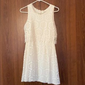 White sun dress